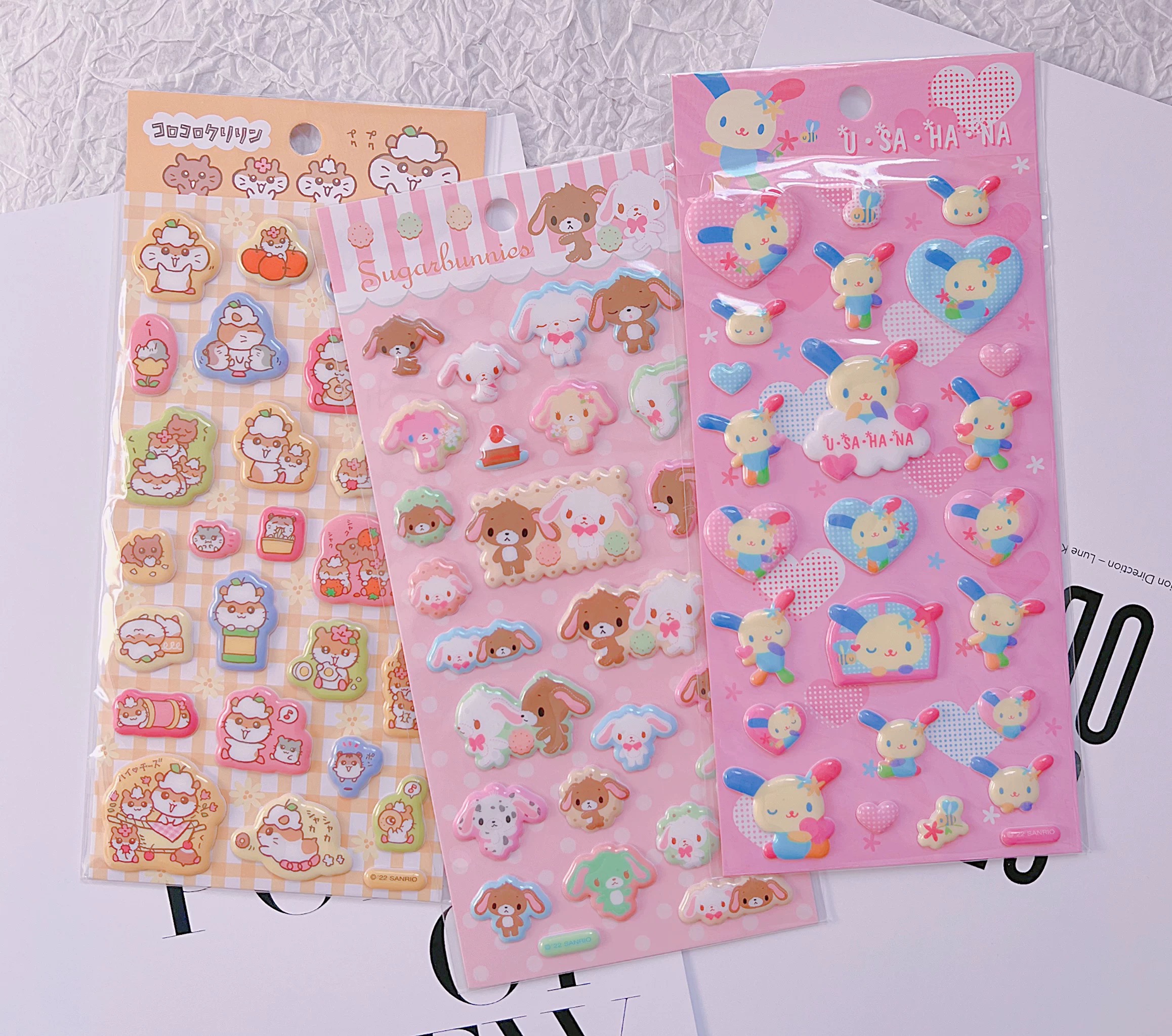 Phone Accessories Cute - New Sanrio Usahana Sugarbunnies 3D Bubble
