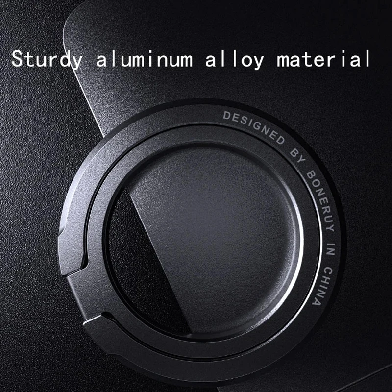 Phone Accessories Pouch - Magnetic Phone Ring Holder for Accessories