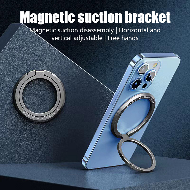 Phone Accessories Stand - Magnetic Finger Ring Holder For MagSafe