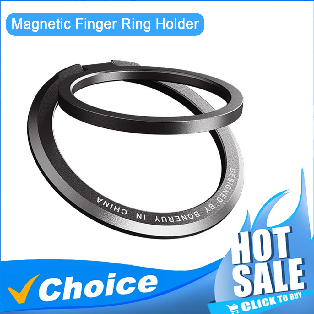 Phone Accessories Stand - Magnetic Finger Ring Holder For MagSafe