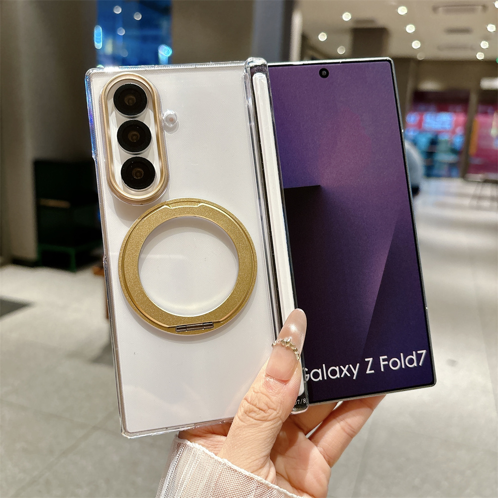 Phone Accessories Stand - Magnetic Wireless Charging Phone Case for