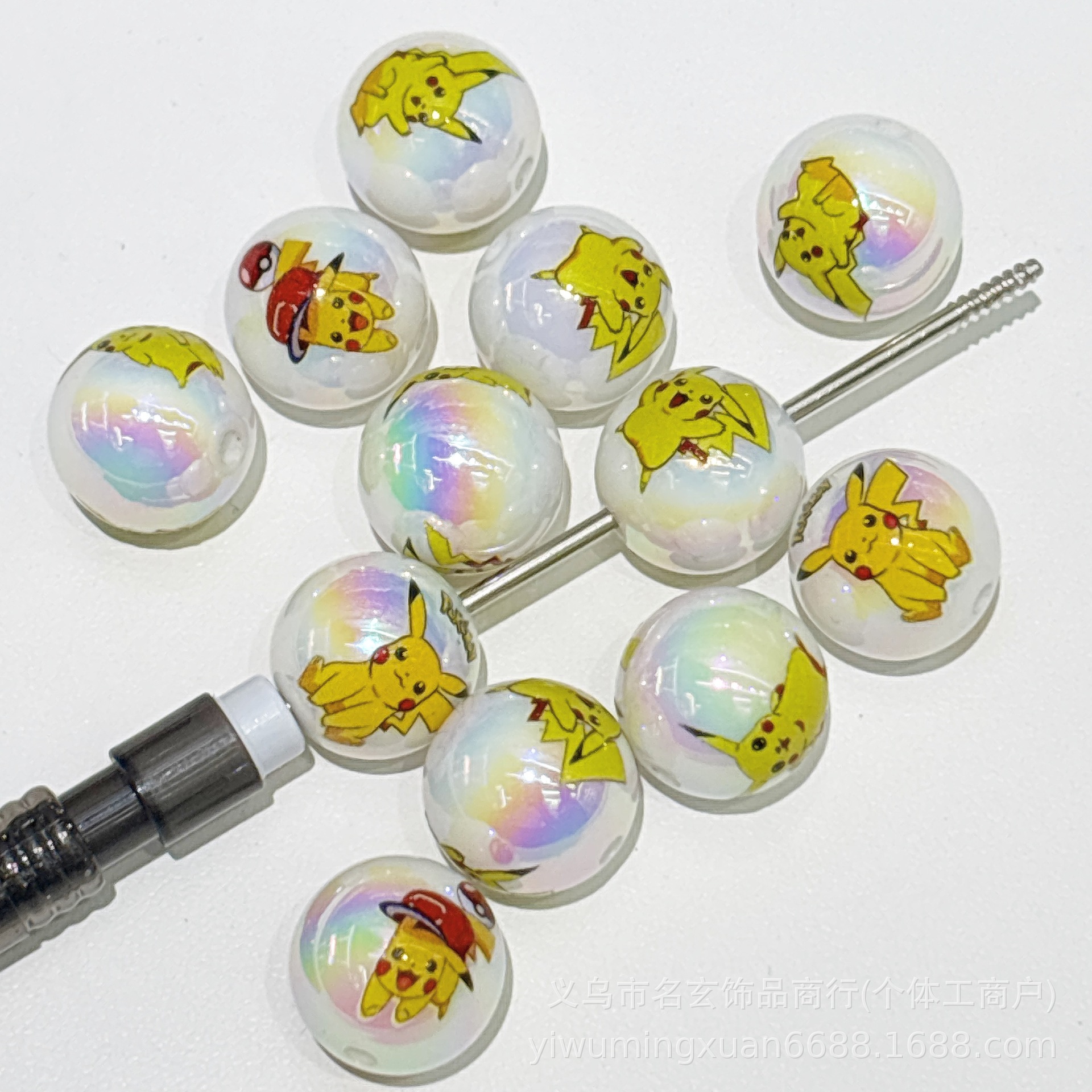 50pcs for Pokemon through-hole - Phone Accessories Keychain incelemesi ve fiyatı