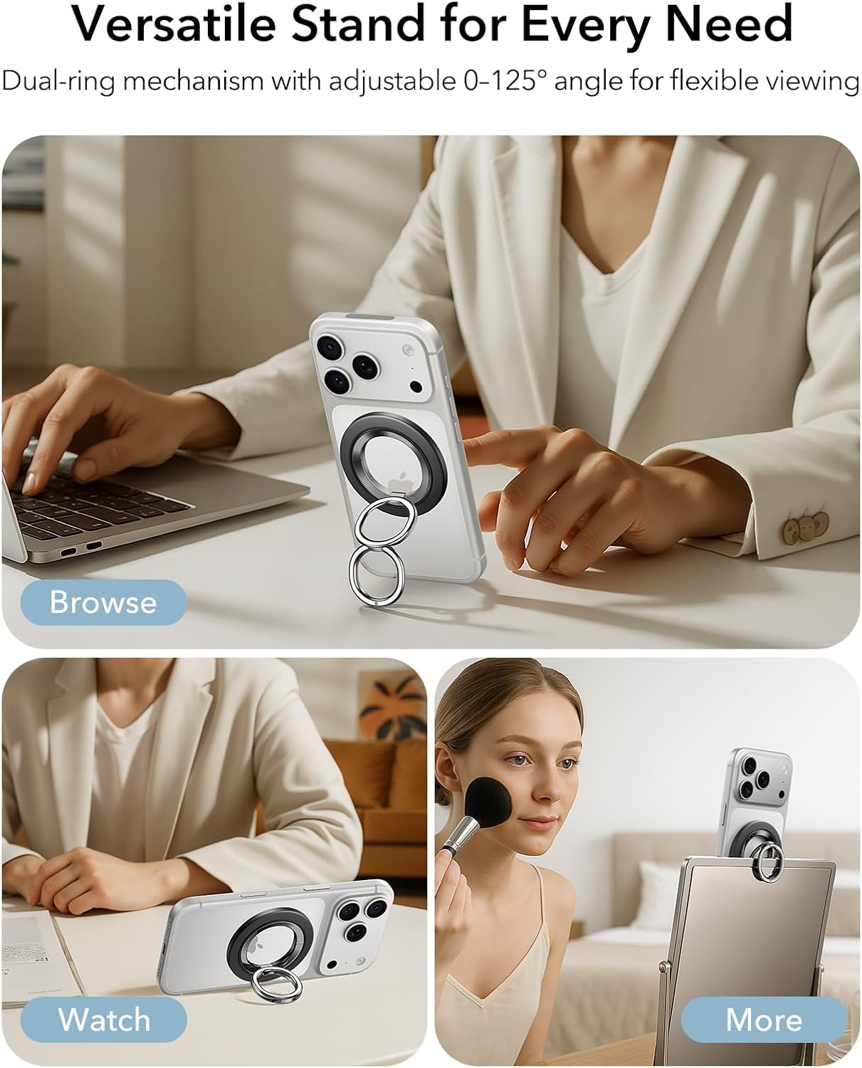 Dual-Side Magnetic Phone Grip, - Phone Accessories Stand incelemesi ve fiyatı