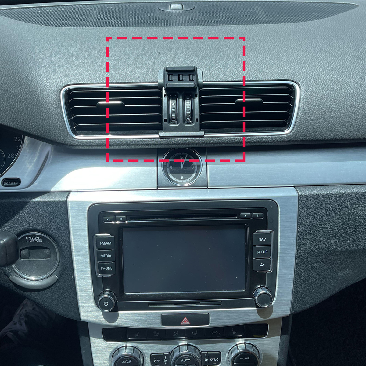 Car Phone Holder vent For Volk - Phone Accessories Rack incelemesi ve fiyatı
