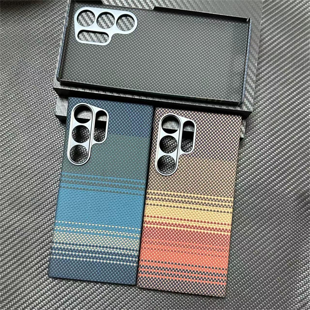 New Genuine Carbon Aramid Fibe - Phone Accessories Pouch incelemesi ve fiyatı