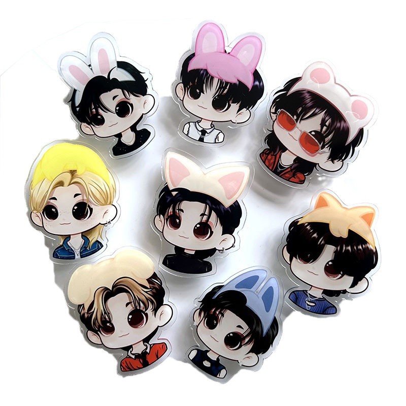 STRAY KIDS Cartoon Acrylic Pho - Phone Accessories For Kids incelemesi ve fiyatı