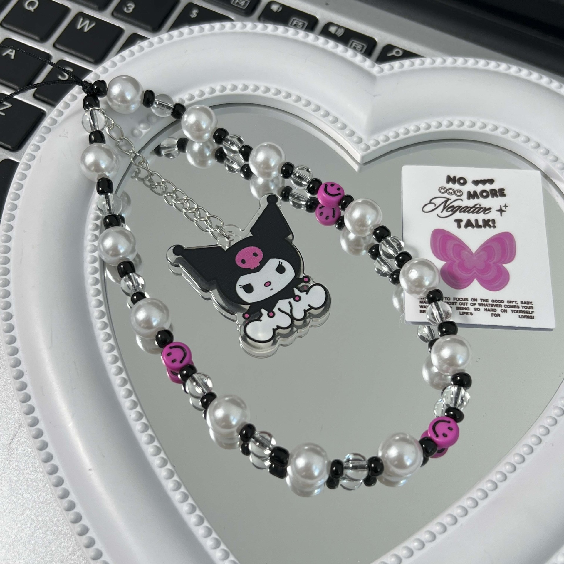INS Cute Kuromi Hello Kitty Ph - Phone Accessories Keychain incelemesi ve fiyatı