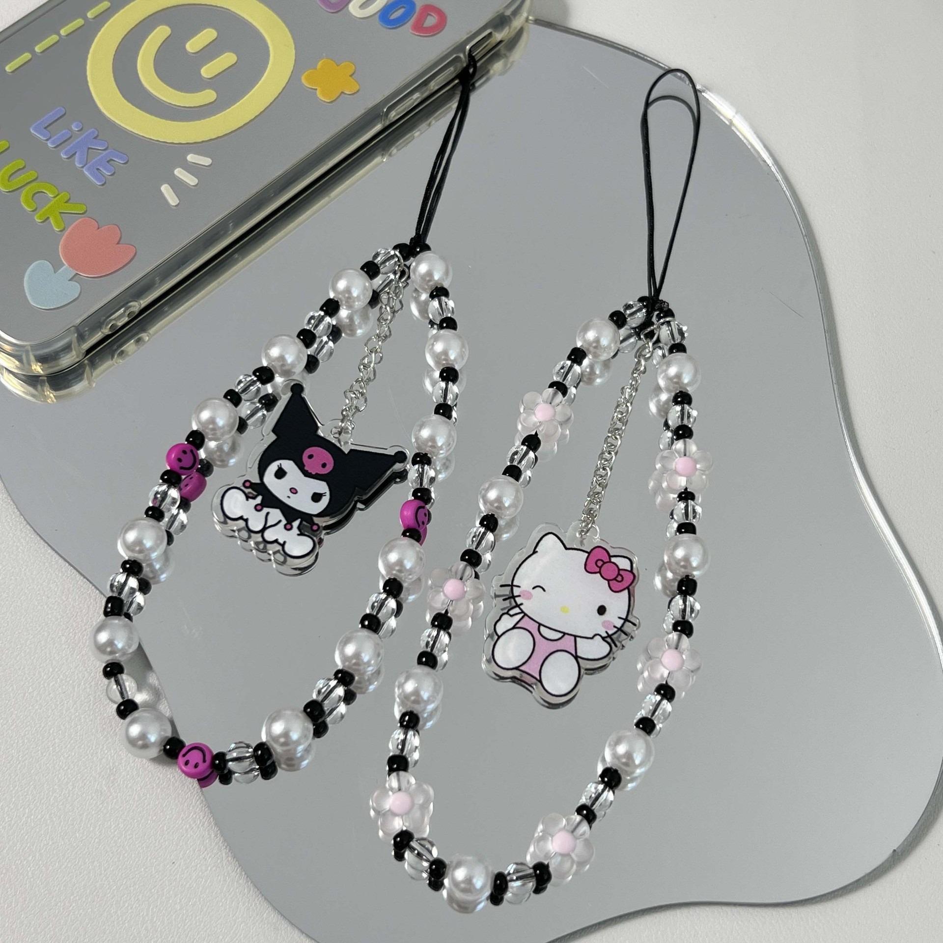 INS Cute Kuromi Hello Kitty Ph - Phone Accessories Keychain incelemesi ve fiyatı