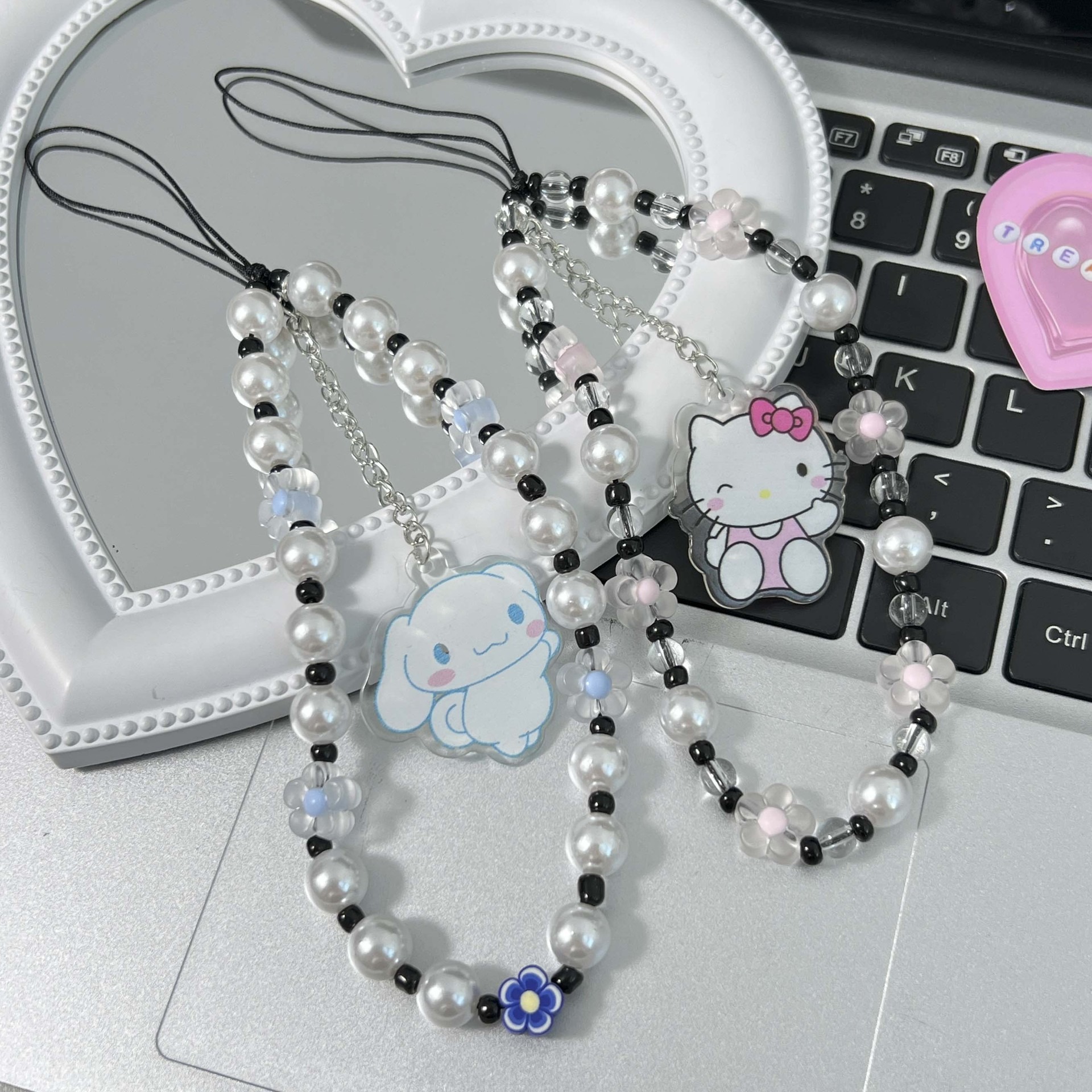 INS Cute Kuromi Hello Kitty Ph - Phone Accessories Keychain incelemesi ve fiyatı