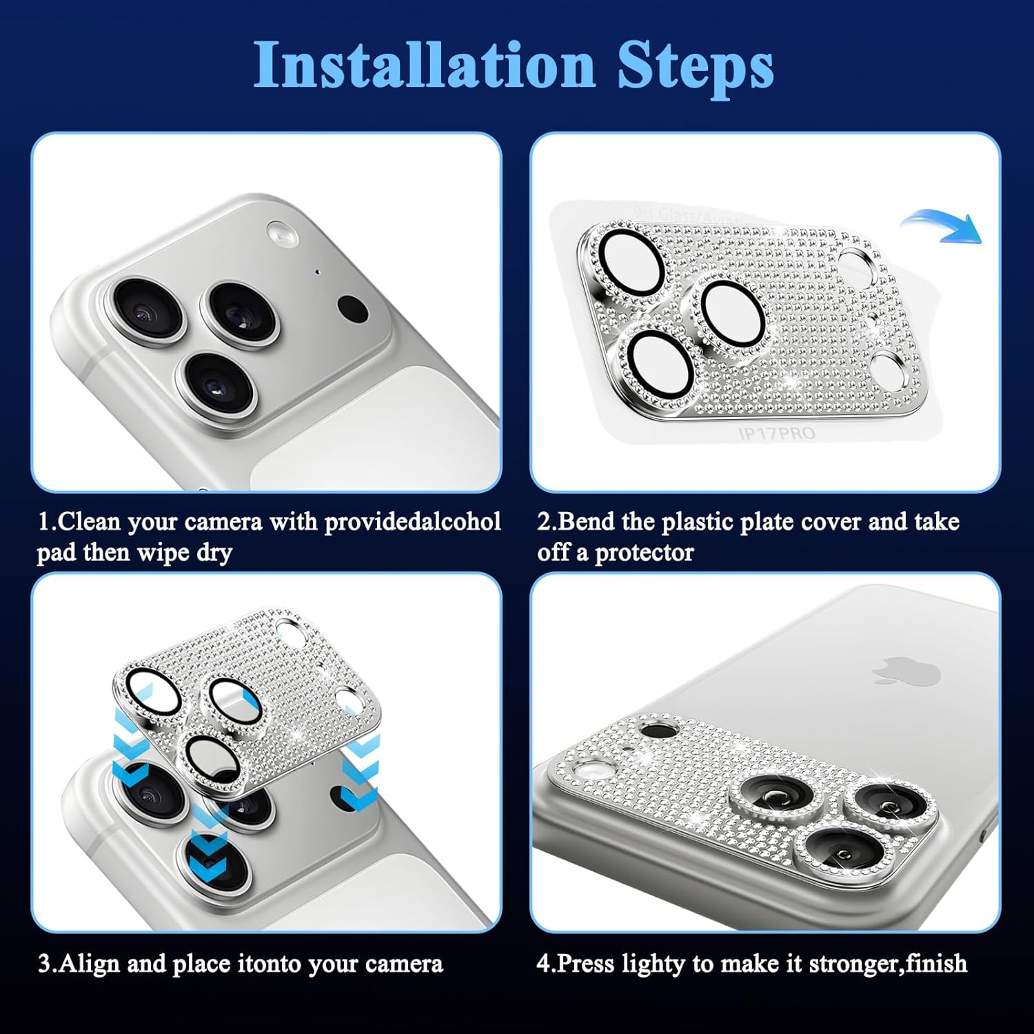 Glitter Diamond Camera Lens Pr - Phone Accessories Business incelemesi ve fiyatı