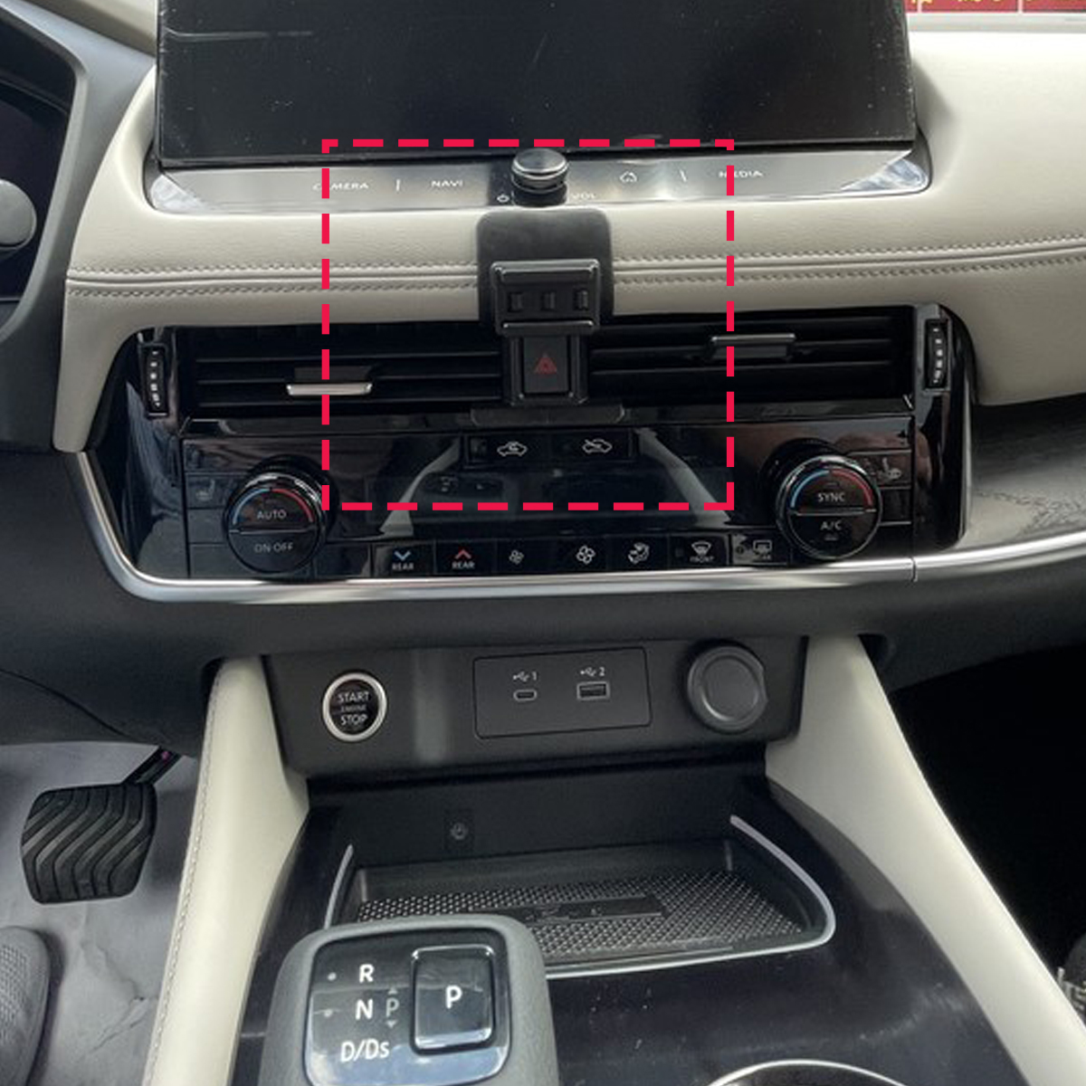 Car Phone Holder vent For Niss - Phone Accessories Rack incelemesi ve fiyatı
