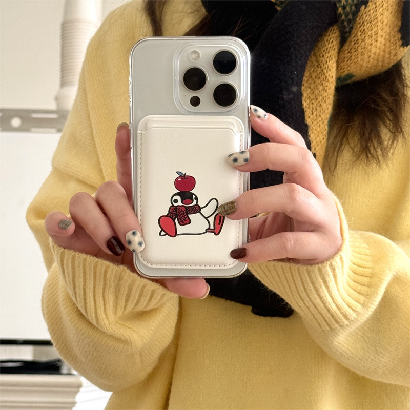 Cute Cartoon PU Leather Magnet - Phone Accessories Cute incelemesi ve fiyatı
