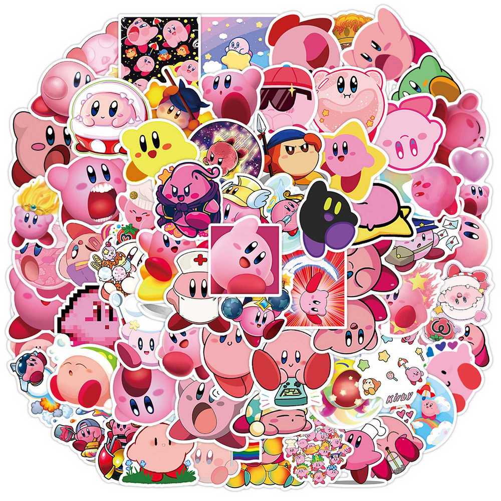 100pcs Cartoon Game Kirby Stic - Phone Accessories For Kids incelemesi ve fiyatı