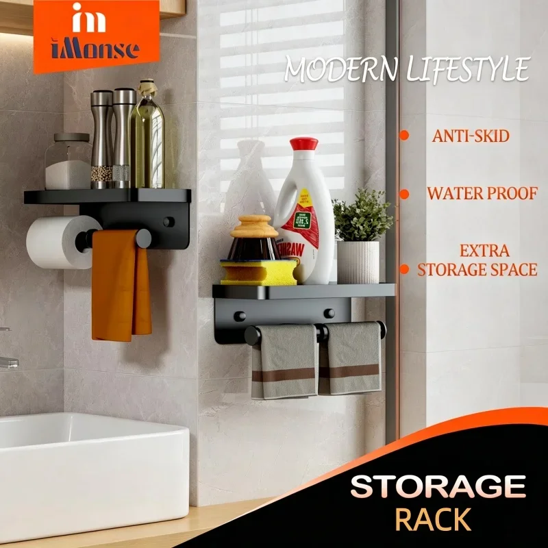 Household Washroom Wall Mount  - Phone Accessories Rack incelemesi ve fiyatı