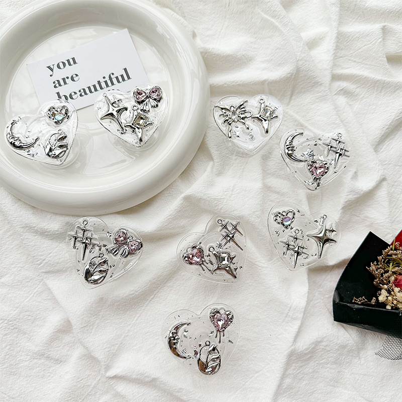 Clear Heart Phone Grip Holder  - Phone Accessories Stand incelemesi ve fiyatı