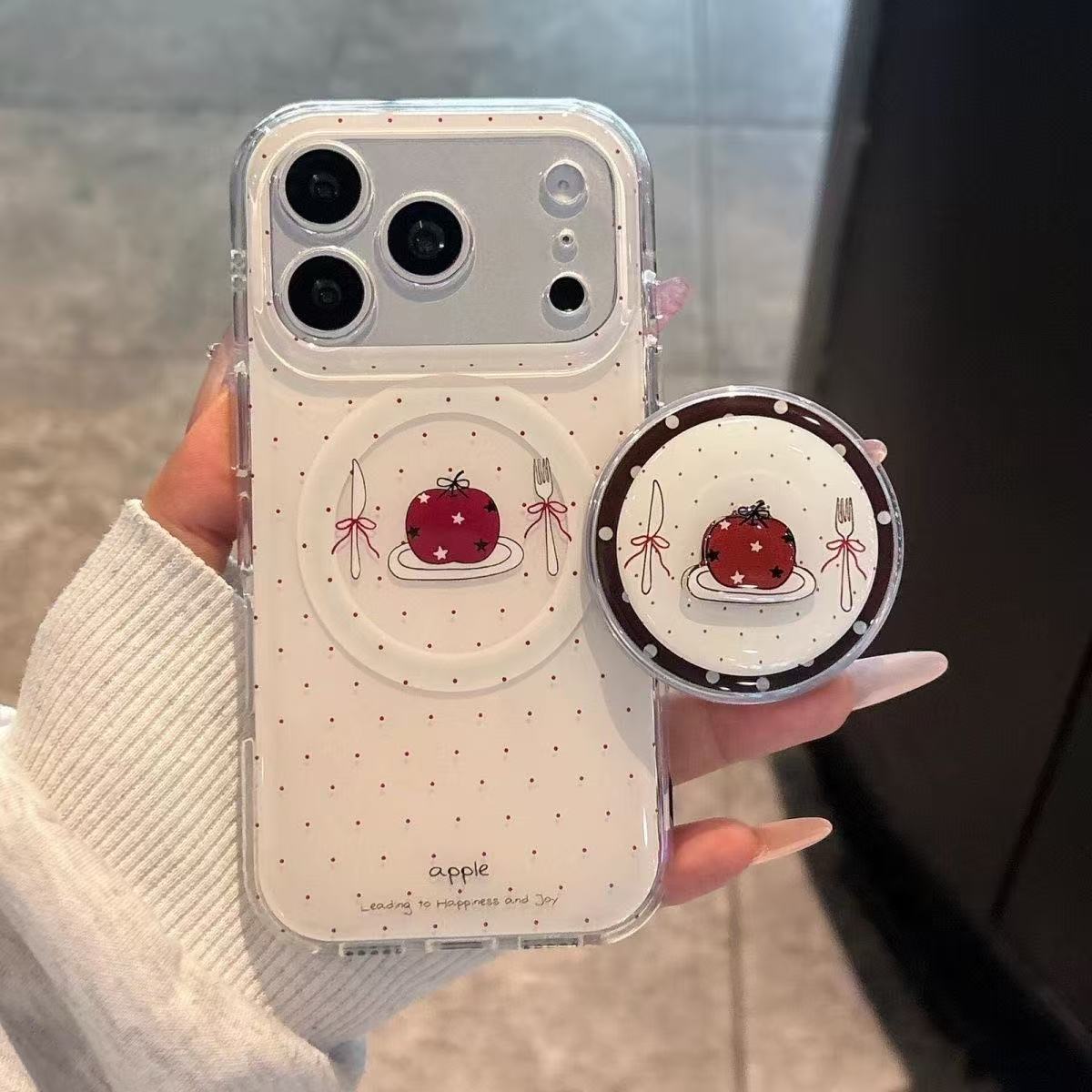 Vintage Red Apple Phone Magnet - Phone Accessories Stand incelemesi ve fiyatı