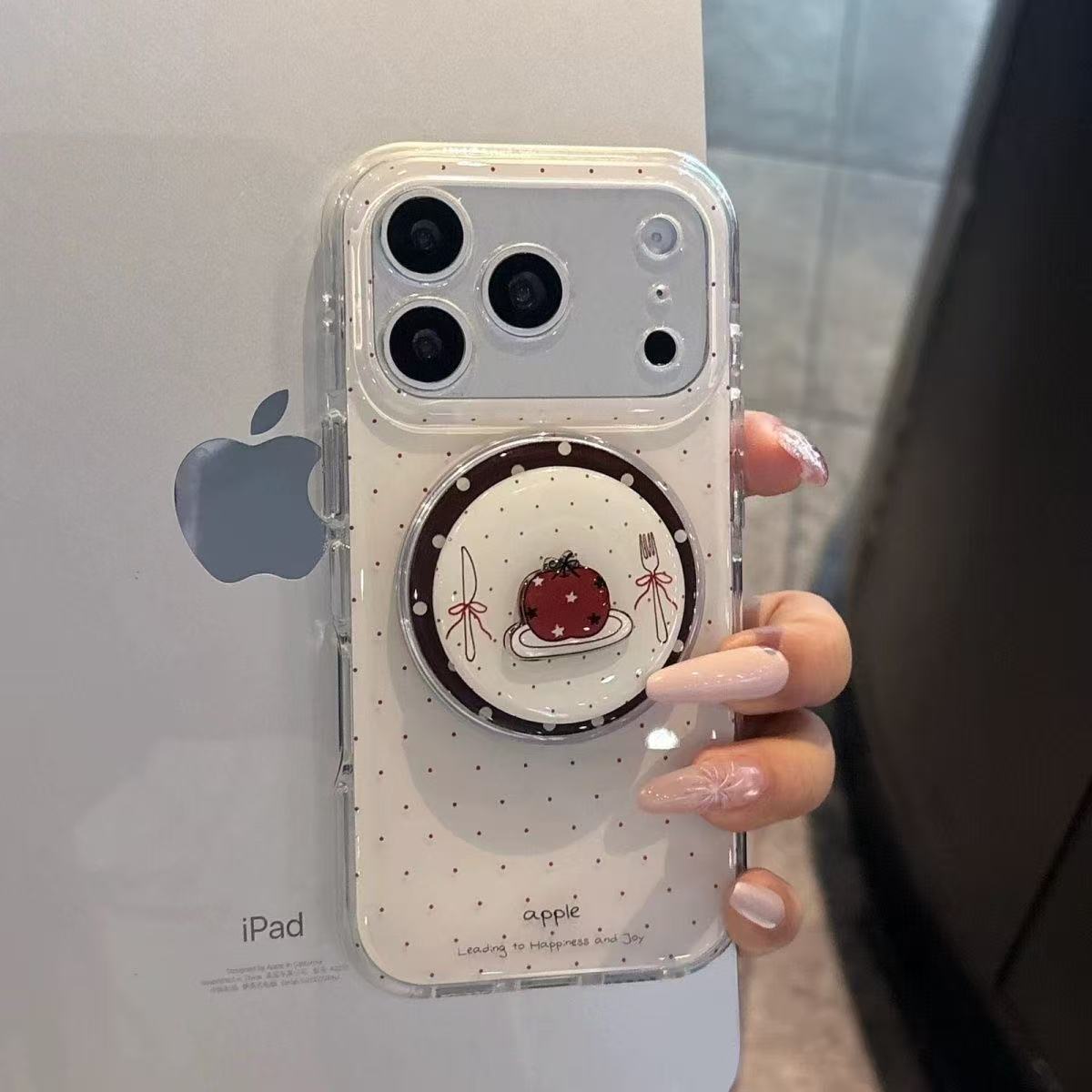 Vintage Red Apple Phone Magnet - Phone Accessories Stand incelemesi ve fiyatı