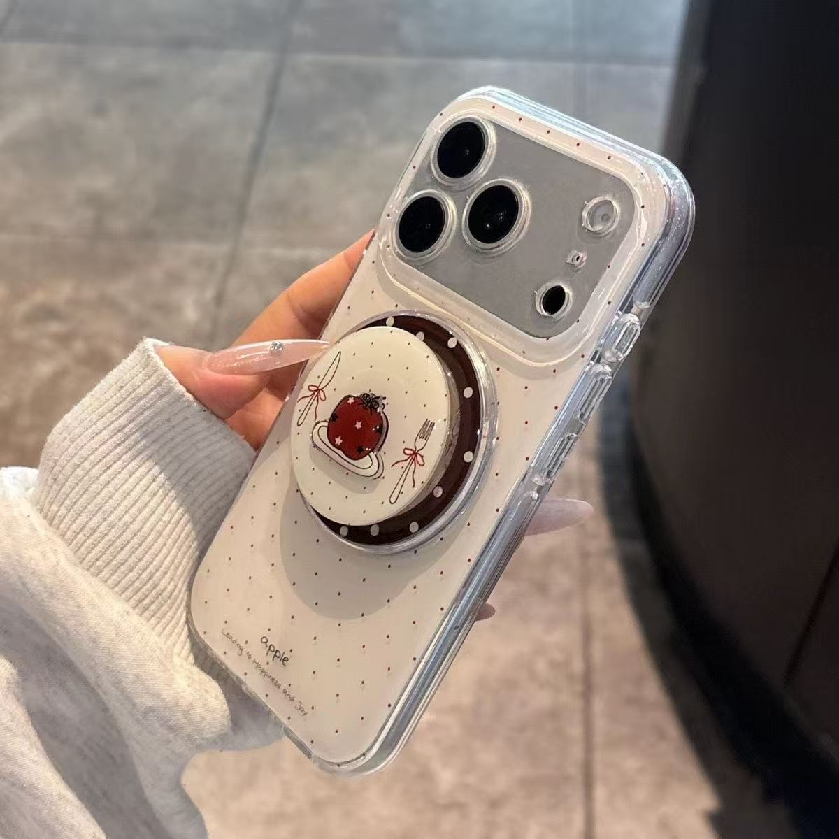 Vintage Red Apple Phone Magnet - Phone Accessories Stand incelemesi ve fiyatı