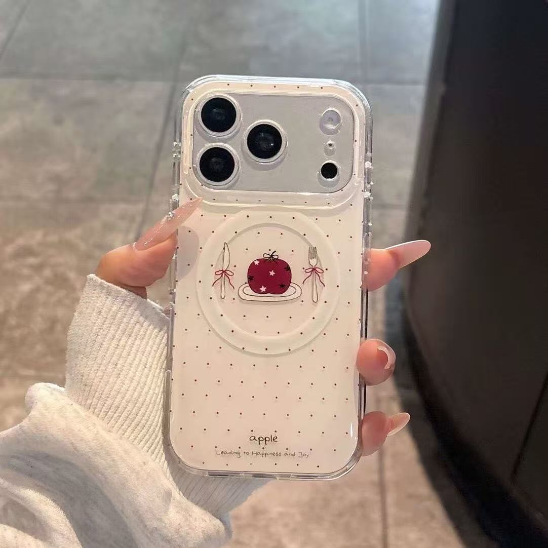 Vintage Red Apple Phone Magnet - Phone Accessories Stand incelemesi ve fiyatı