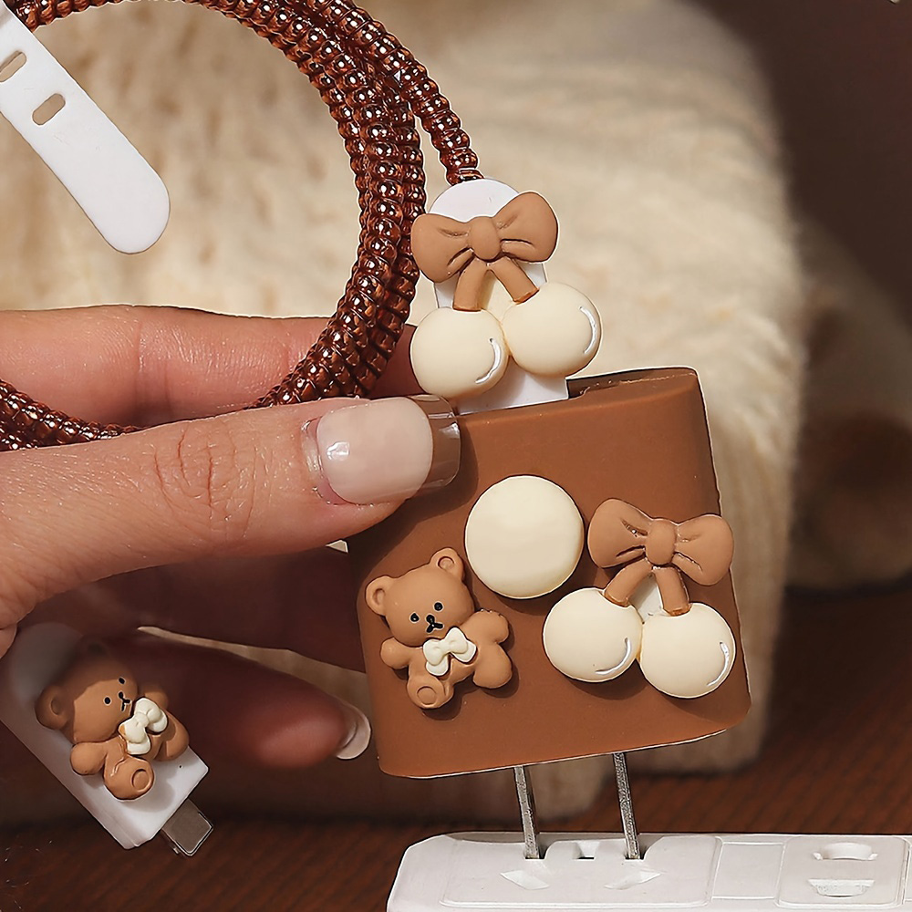 Cute Bear Charger Protector Ca - Phone Accessories Business incelemesi ve fiyatı