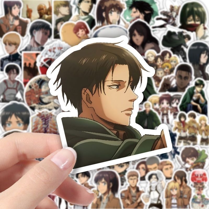 60Pcs Attack on Titan Anime St - Phone Accessories Cute incelemesi ve fiyatı