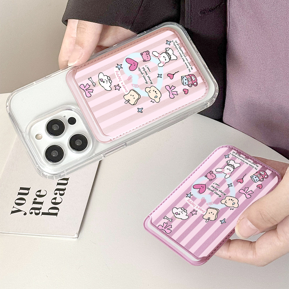 Cute Girly Sketch Style Leathe - Phone Accessories Cute incelemesi ve fiyatı