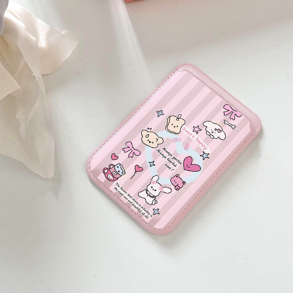 Cute Girly Sketch Style Leathe - Phone Accessories Cute incelemesi ve fiyatı