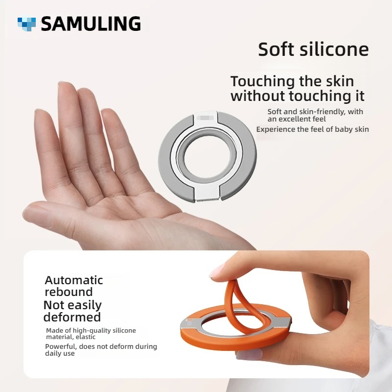 Double-Sided Magnetic Silicone - Phone Accessories Stand incelemesi ve fiyatı