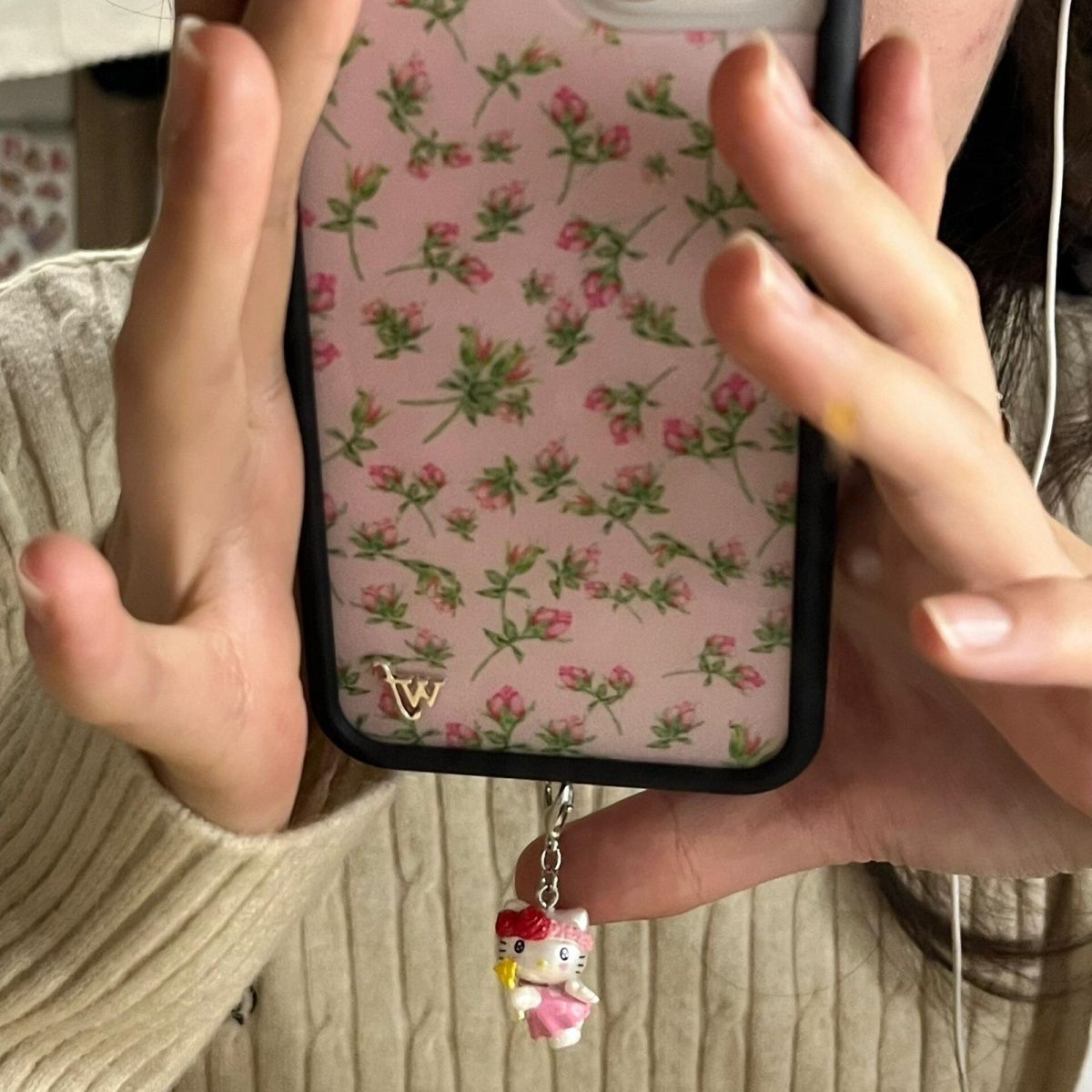 3D Hello Kitty Cute Cartoon Ba - Phone Accessories Keychain incelemesi ve fiyatı