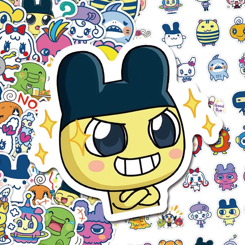 Japanese Tamagotchi Stickers E - Phone Accessories Pouch incelemesi ve fiyatı