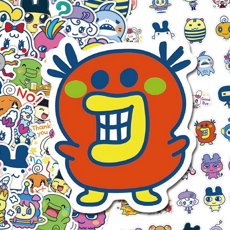 Japanese Tamagotchi Stickers E - Phone Accessories Pouch incelemesi ve fiyatı