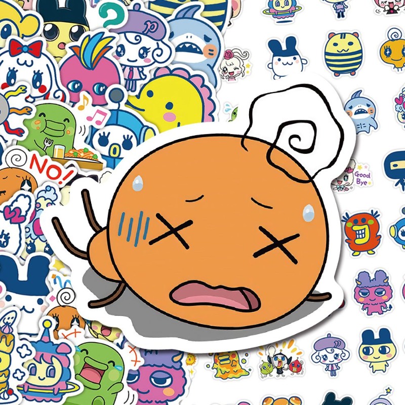 Japanese Tamagotchi Stickers E - Phone Accessories Pouch incelemesi ve fiyatı
