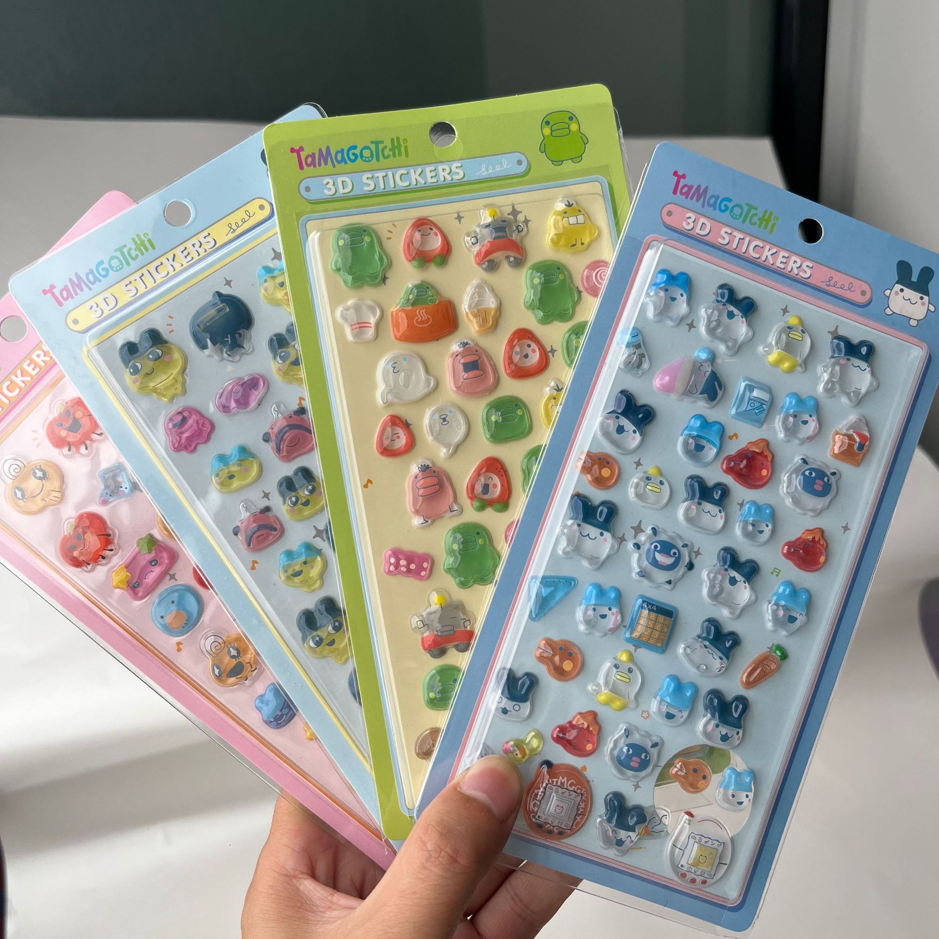 Cute Tamagotchi 3D Puffy Stick - Phone Accessories Cute incelemesi ve fiyatı