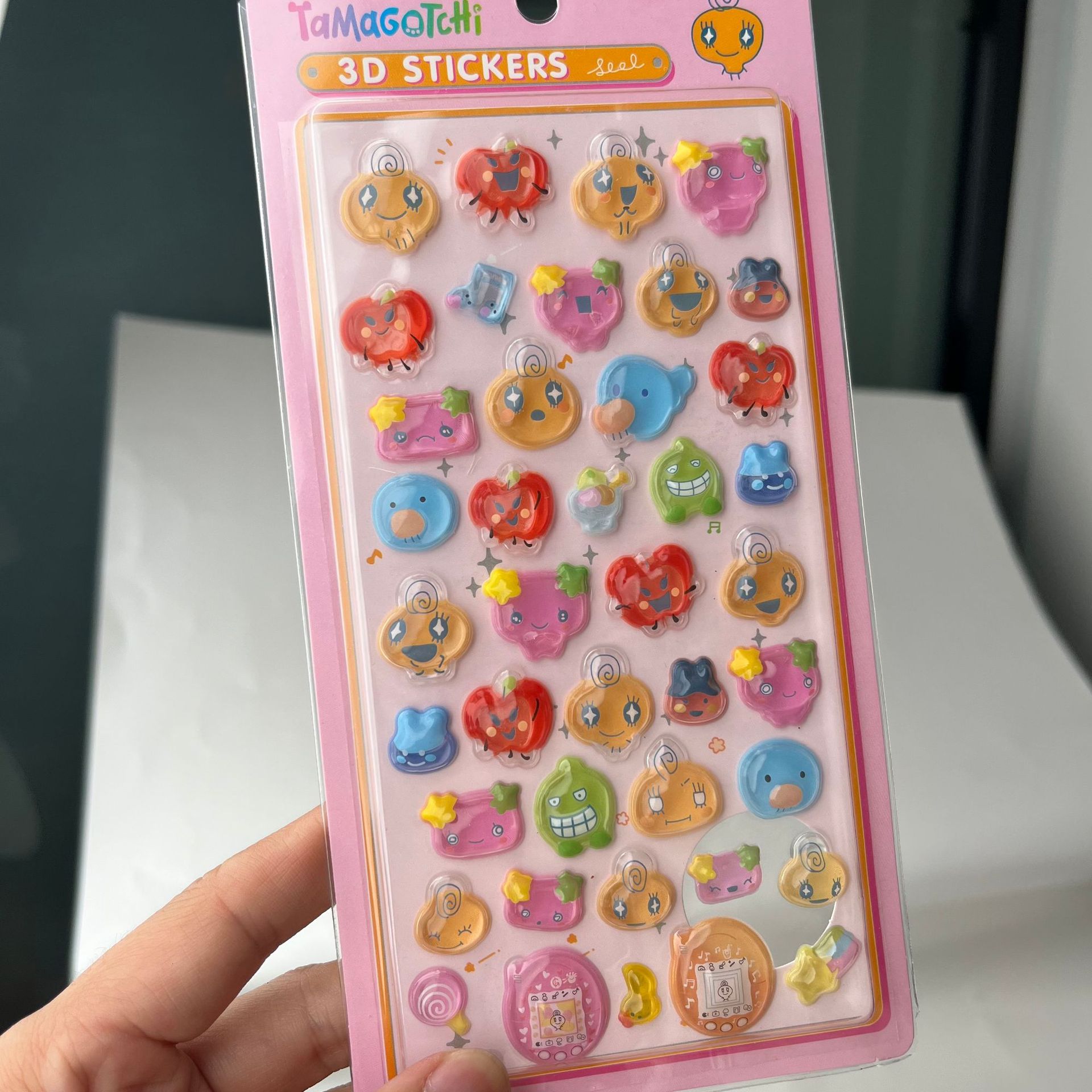 Cute Tamagotchi 3D Puffy Stick - Phone Accessories Cute incelemesi ve fiyatı