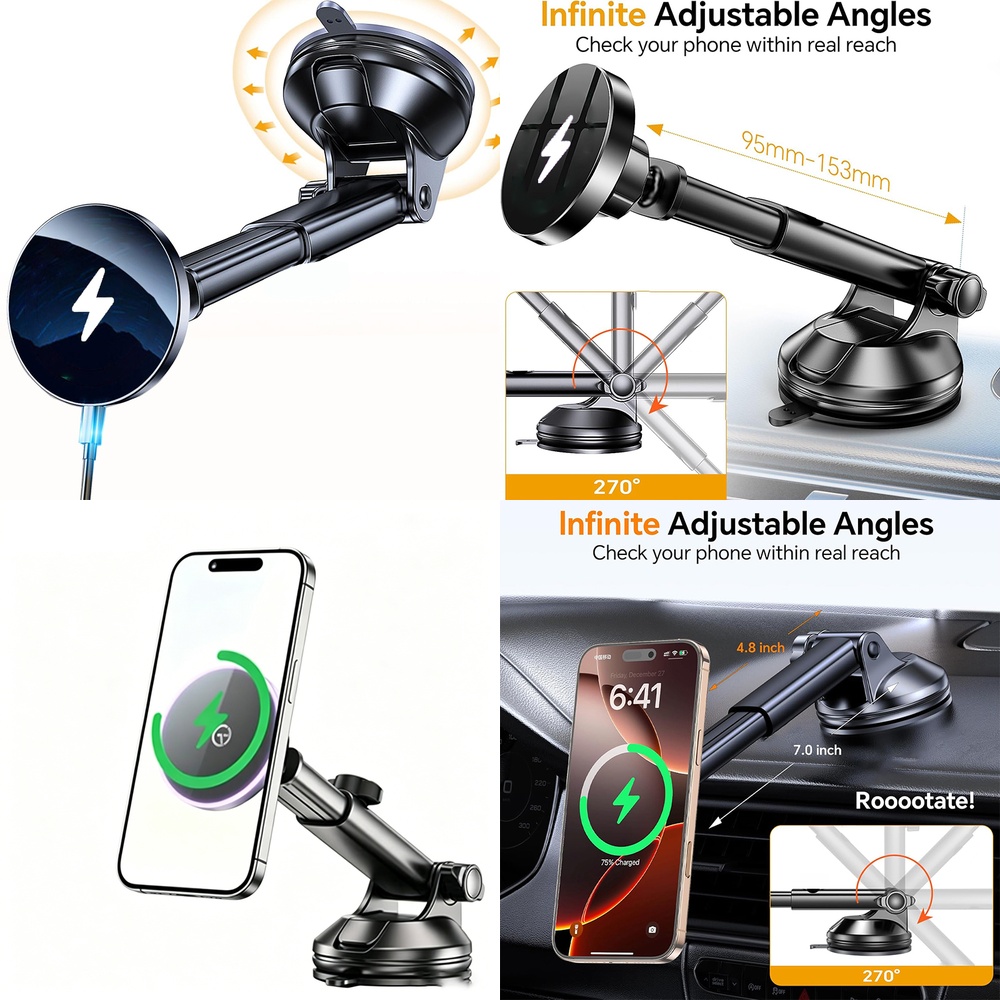 New Wireless Car Charger Elect - Phone Accessories Trending Products incelemesi ve fiyatı