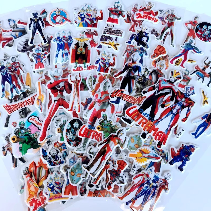 10pcs Cartoon Ultraman 3D Bubb - Phone Accessories For Kids incelemesi ve fiyatı