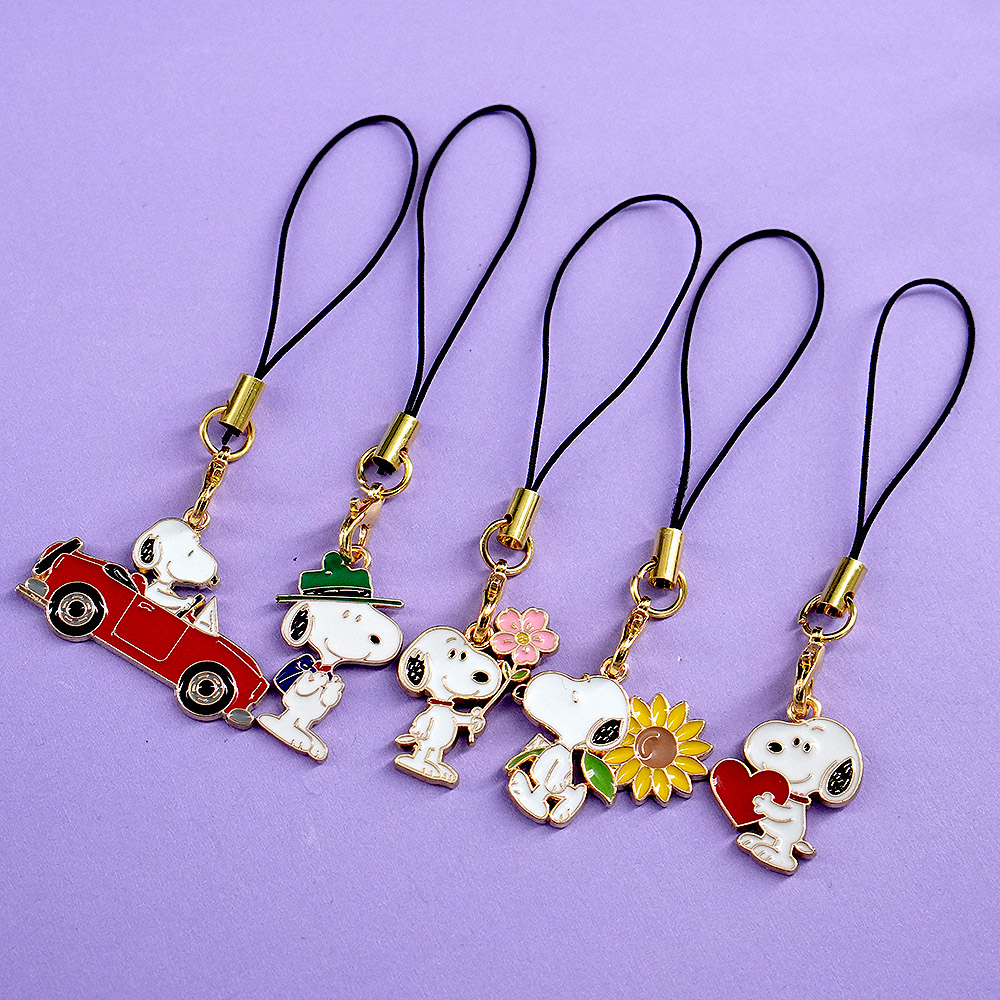 5pcs New Snoopy Phone Lanyard  - Phone Accessories For Kids incelemesi ve fiyatı