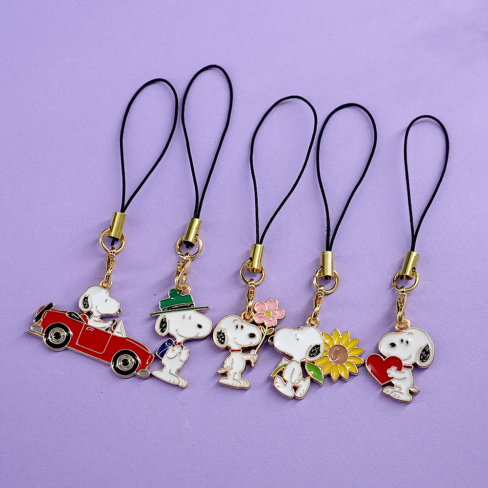 5pcs New Snoopy Phone Lanyard  - Phone Accessories For Kids incelemesi ve fiyatı