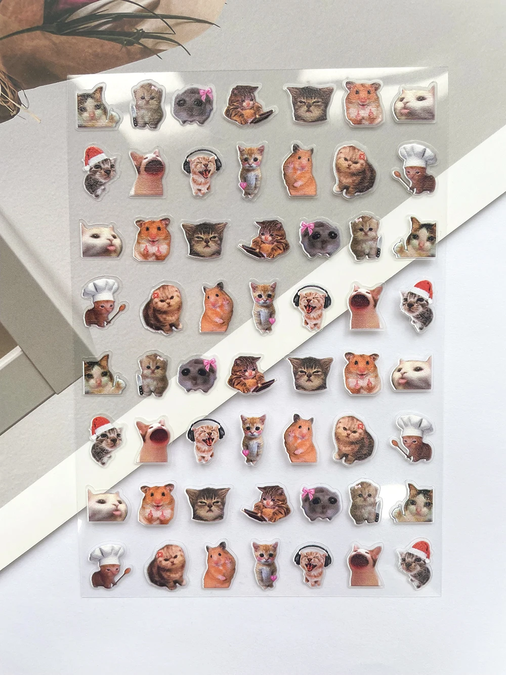 Mini Pvc Funny Cat Poster Good - Phone Accessories Cute incelemesi ve fiyatı