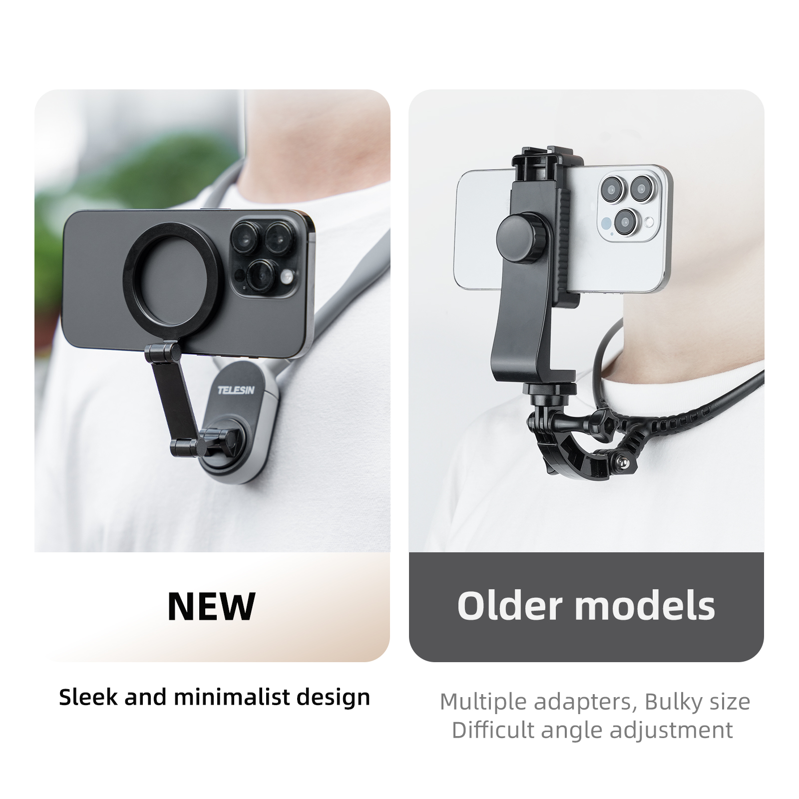 TELESIN Silicone Magnetic Neck - Phone Accessories Business incelemesi ve fiyatı