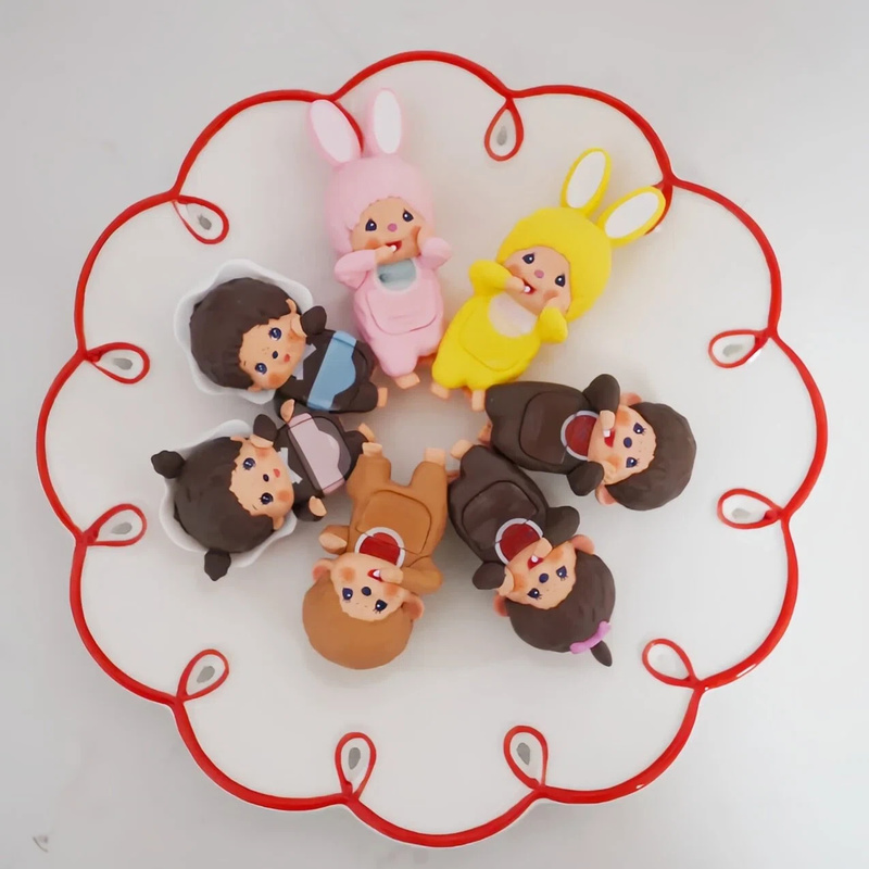 Anime Figure Mengqiqi Lying Po - Phone Accessories Toys incelemesi ve fiyatı