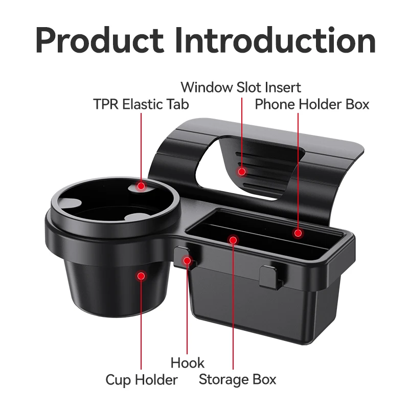 Car Cup Holder Phone Mount Org - Phone Accessories Rack incelemesi ve fiyatı