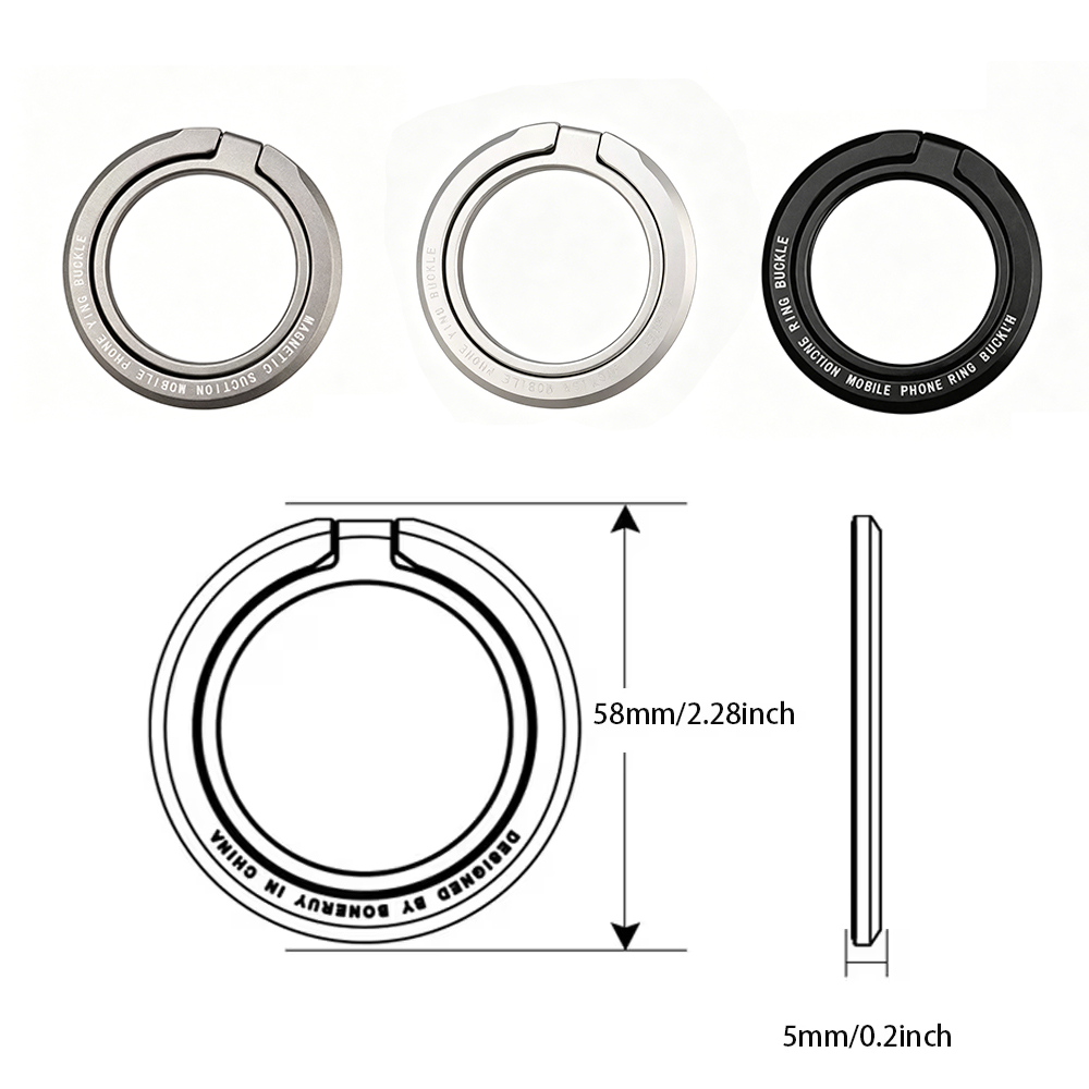Magnetic Ring IPhone Holder Fo - Phone Accessories Stand incelemesi ve fiyatı